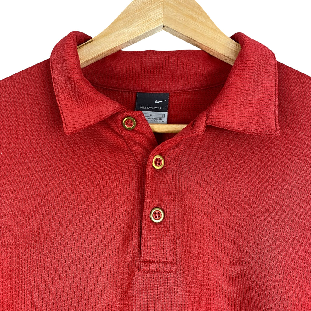 sunday red Nike polo - L