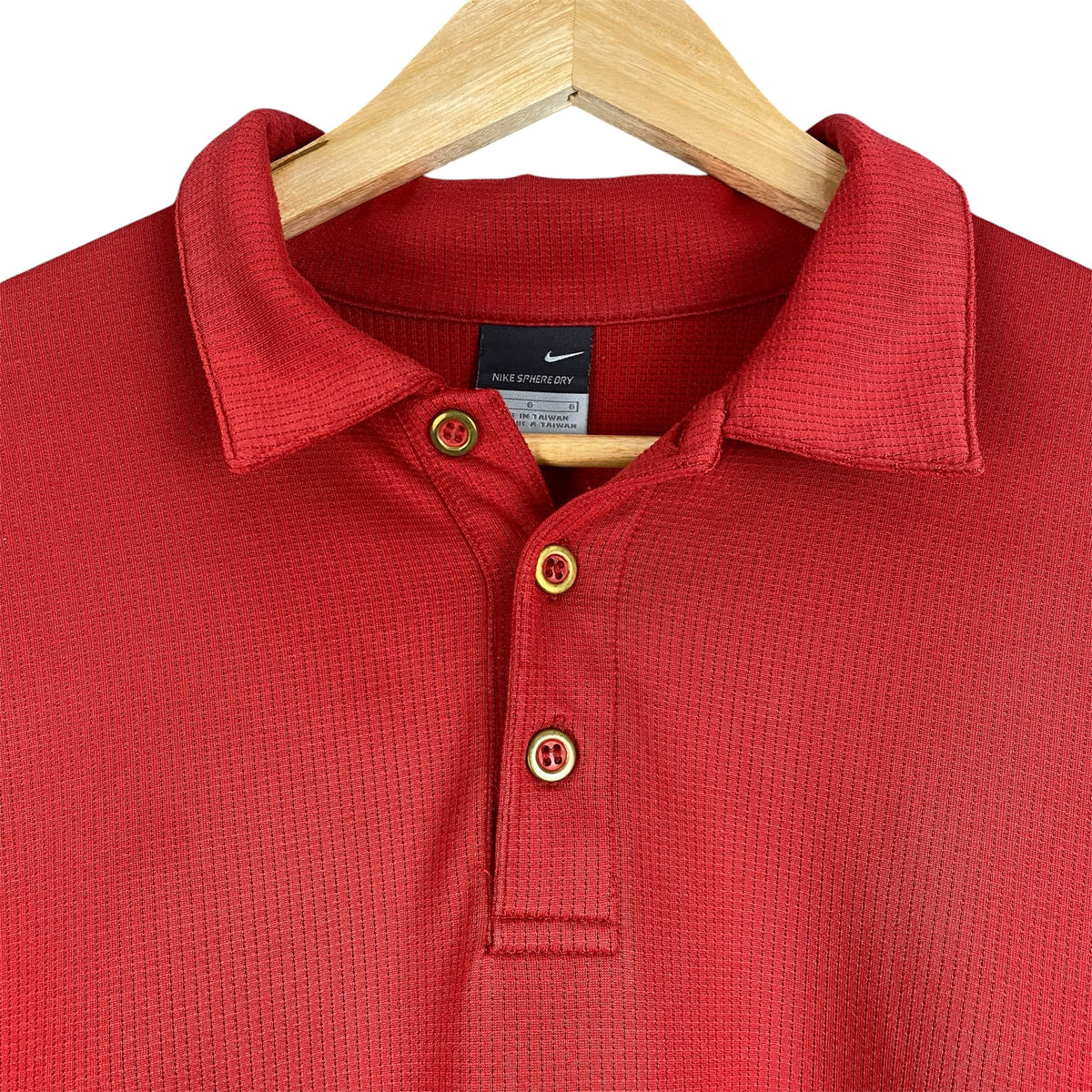 sunday red Nike polo - L