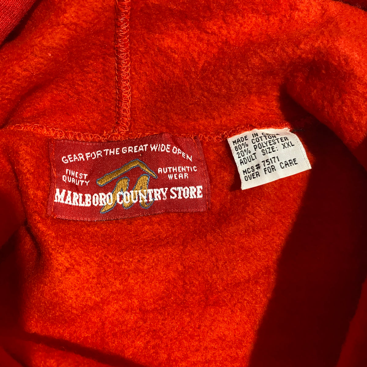 vintage Marlboro patch hoodie - XL/XXL