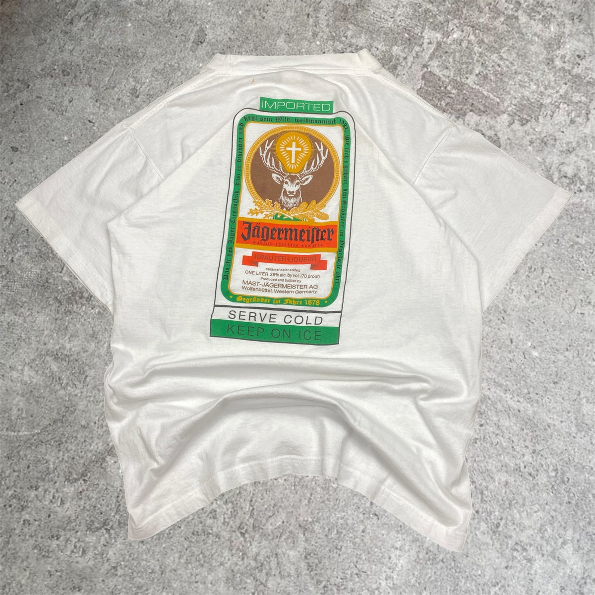 vintage jagermeister tee - M