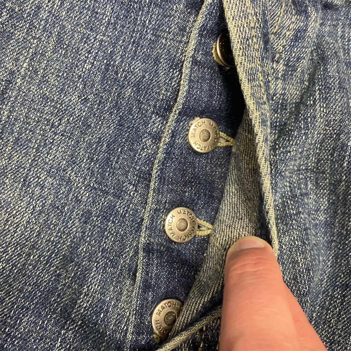 washed 00s baggy jeans - 36W