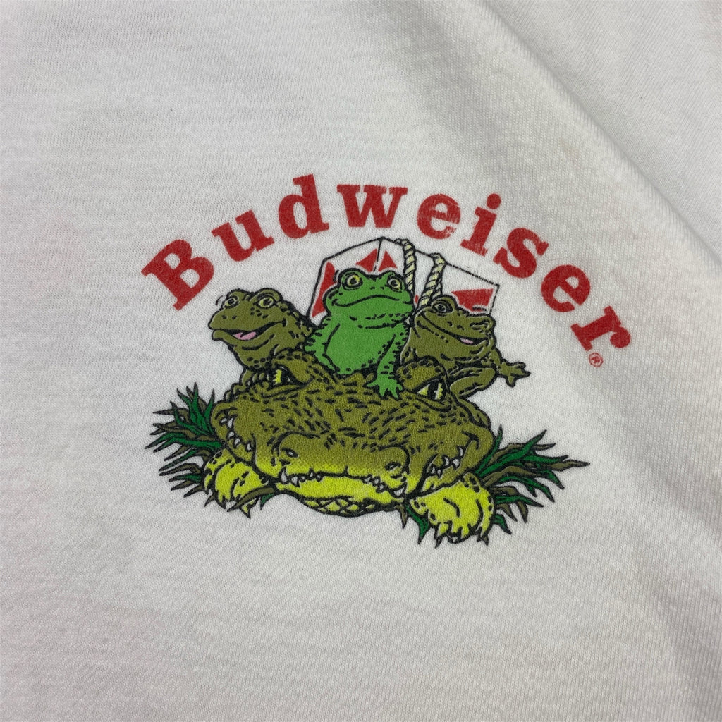 1996 Budweiser Frog tee - L/XL