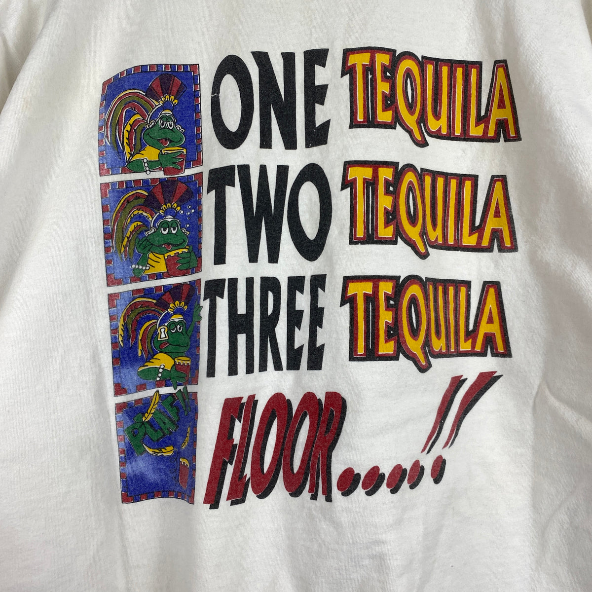 vintage tequila tee - XL