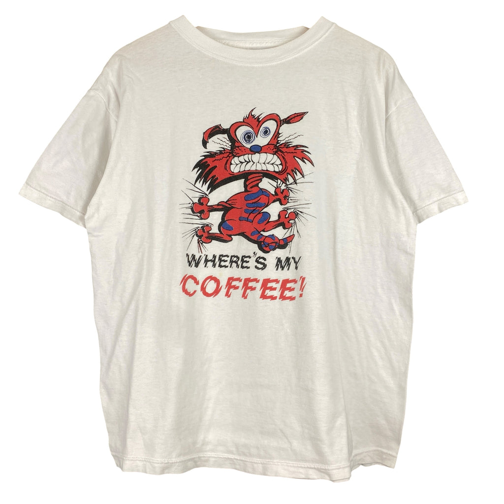 vintage coffee tee - M