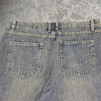 washed 00s baggy jeans - 36W