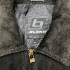 gorgeous vintage suede jacket - XL
