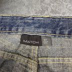 washed 00s baggy jeans - 36W