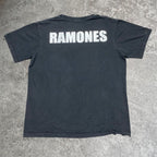 vintage Ramones boot tee - L