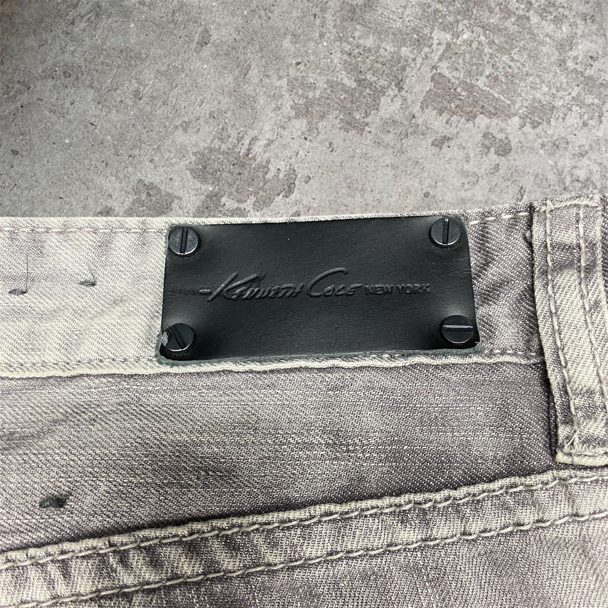 KC grey bootcuts - 36W x 32.5L
