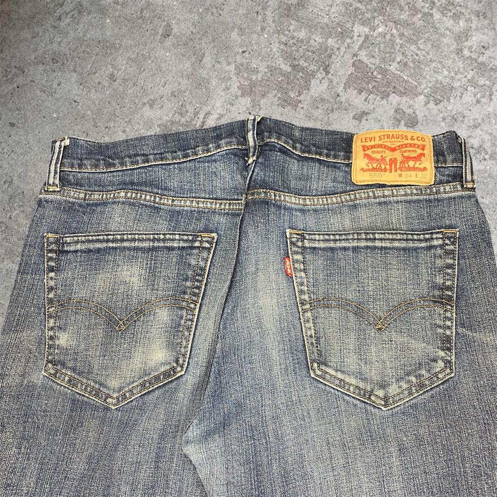vintage Levi's 559 faders - 34W x 31L