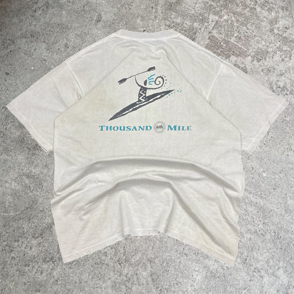 vintage kayak tee - L