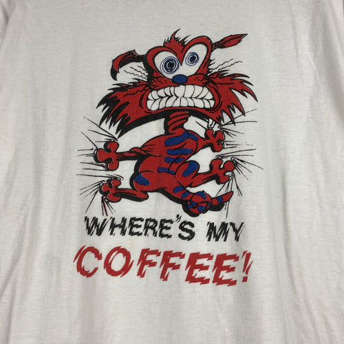 vintage coffee tee - M