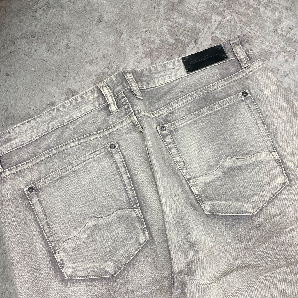 KC grey bootcuts - 36W x 32.5L