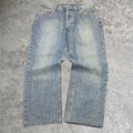 washed 00s baggy jeans - 36W