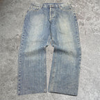 washed 00s baggy jeans - 36W