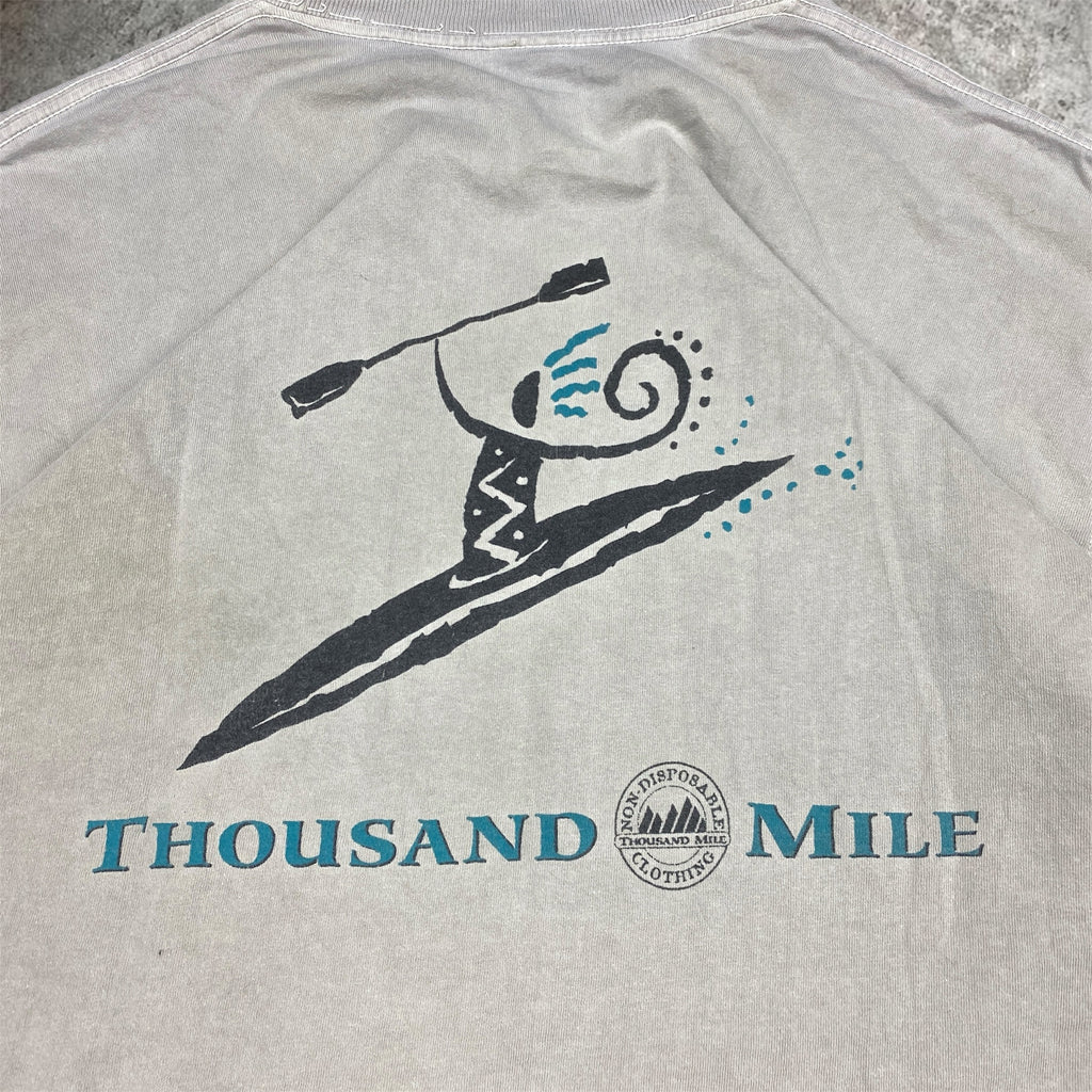 vintage kayak tee - L