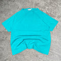90s distressed Fire Fox green pocket tee, fits M mens best