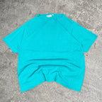 90s distressed Fire Fox green pocket tee, fits M mens best