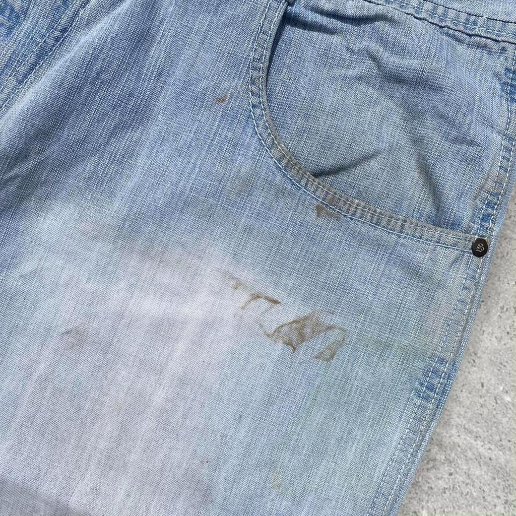Sick 2000s washed southpole jorts, 39W x 15L