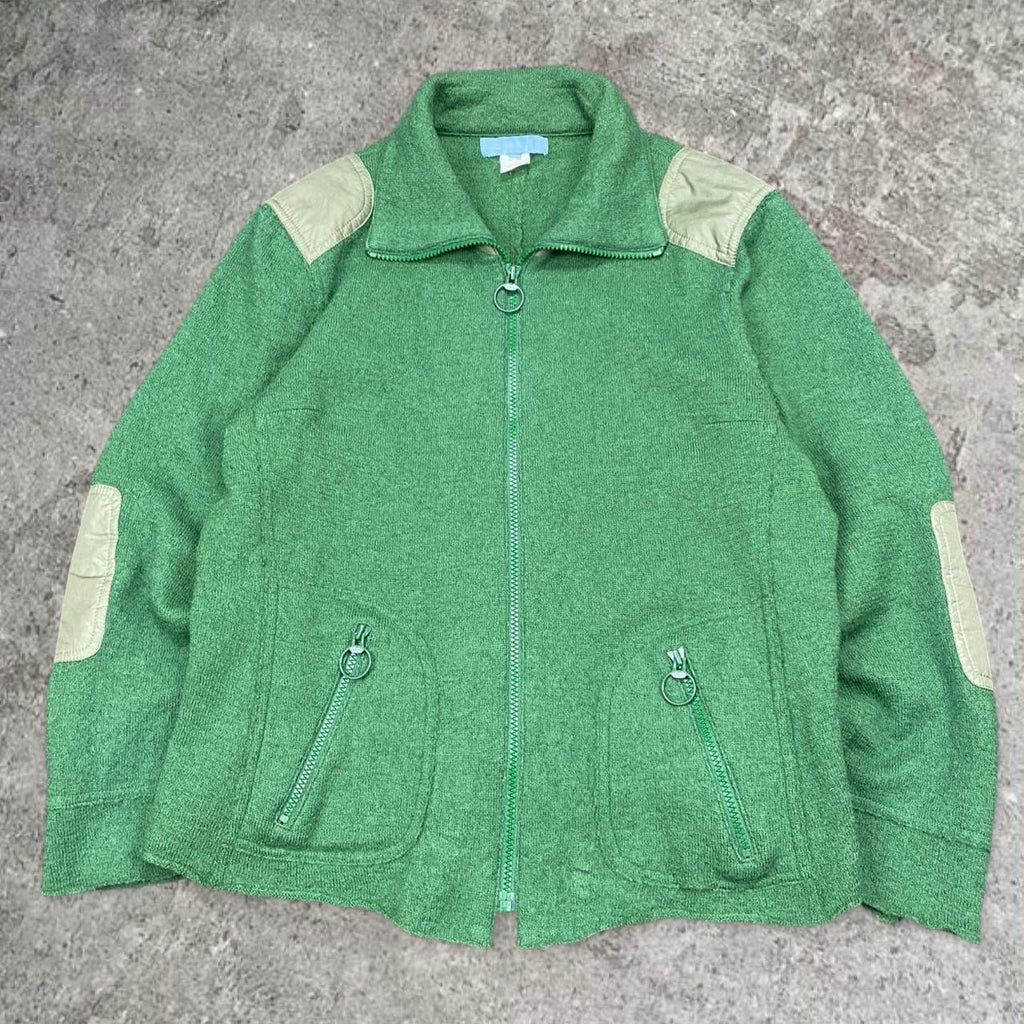 Lovely vintage pure wool SALT zip up, tagged M