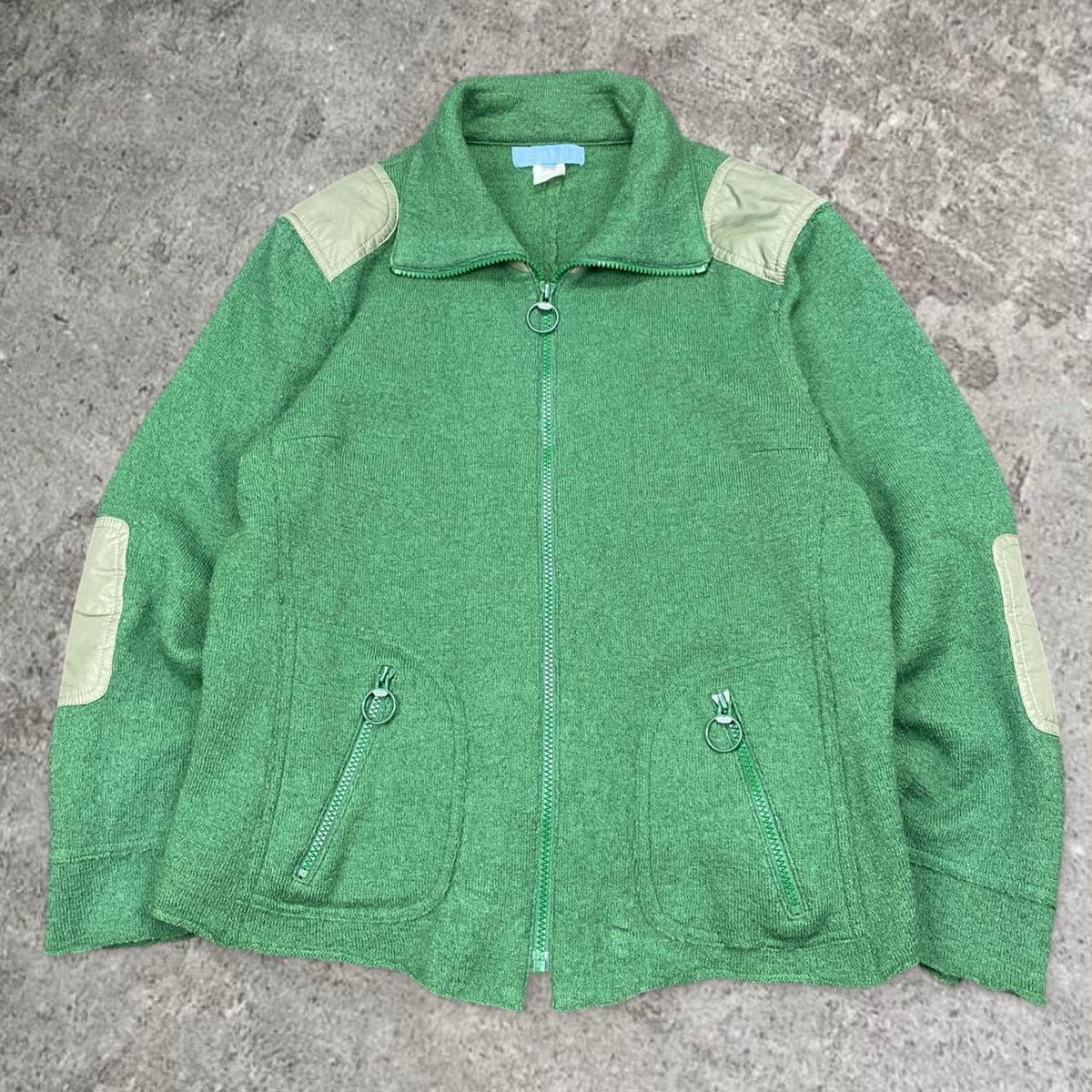 Lovely vintage pure wool SALT zip up, tagged M