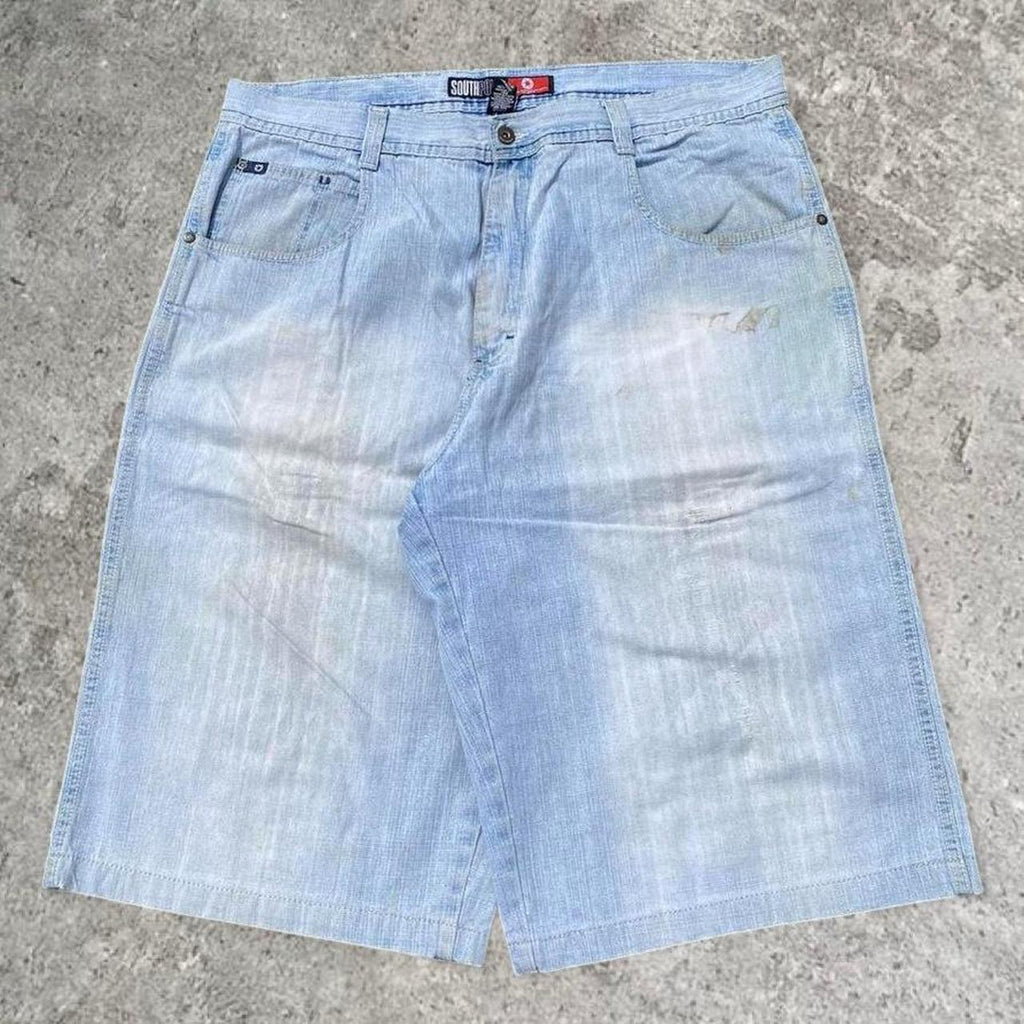 Sick 2000s washed southpole jorts, 39W x 15L