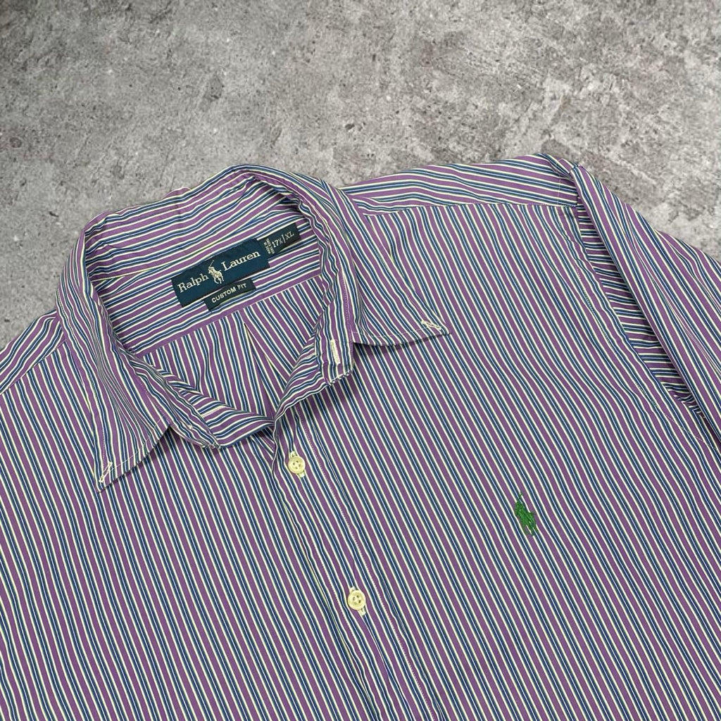 Lovely vintage Ralph Lauren embroidered shirt, fits XL mens best