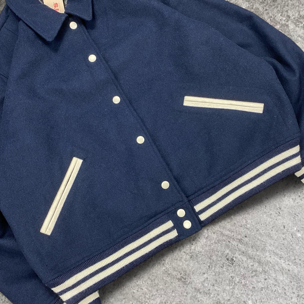 Levi’s wool blend varsity jacket brand new