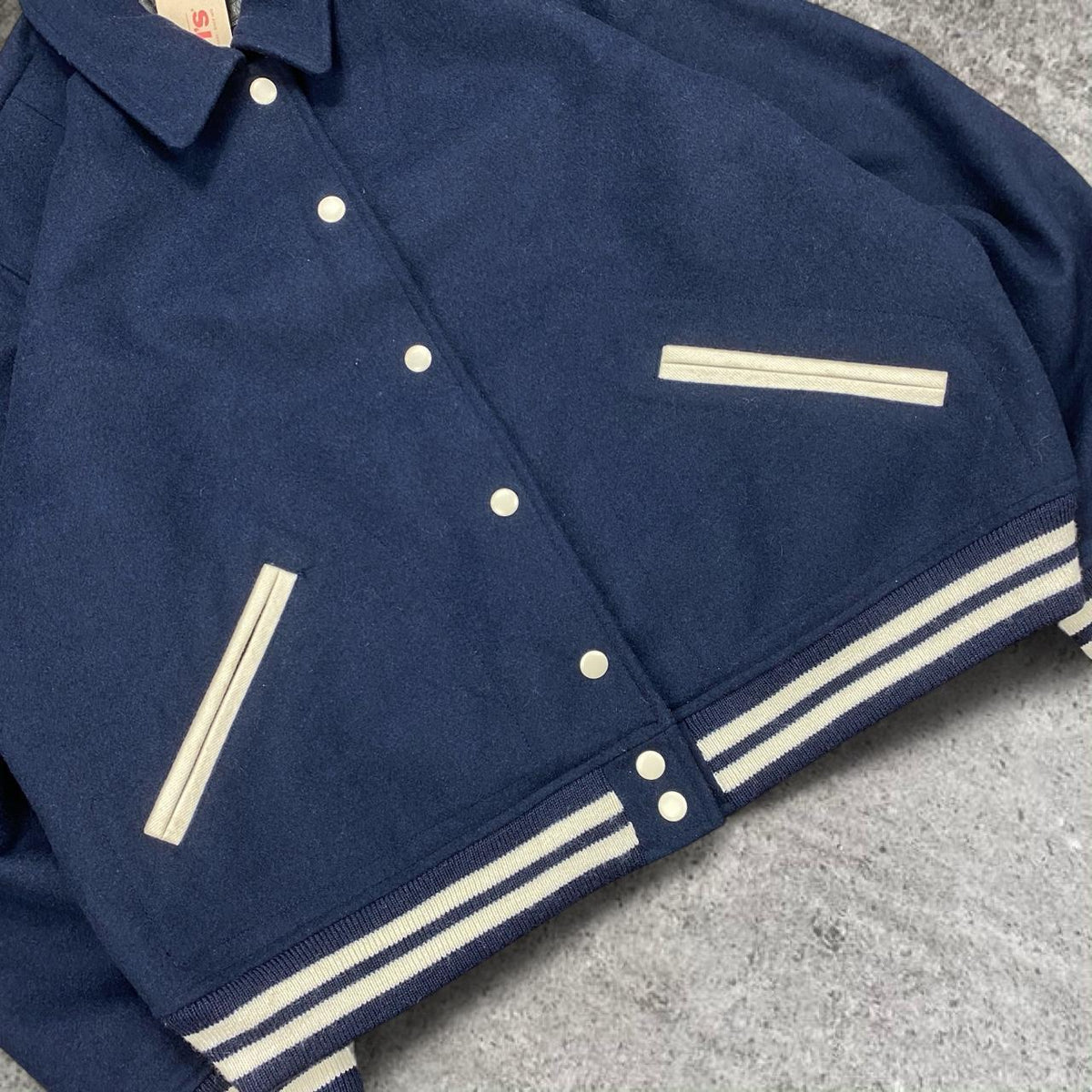 Levi’s wool blend varsity jacket brand new