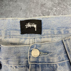 Sick Stussy workwear double knee baggy jeans, measures 37W x 30.5” inseam, 41” outseam