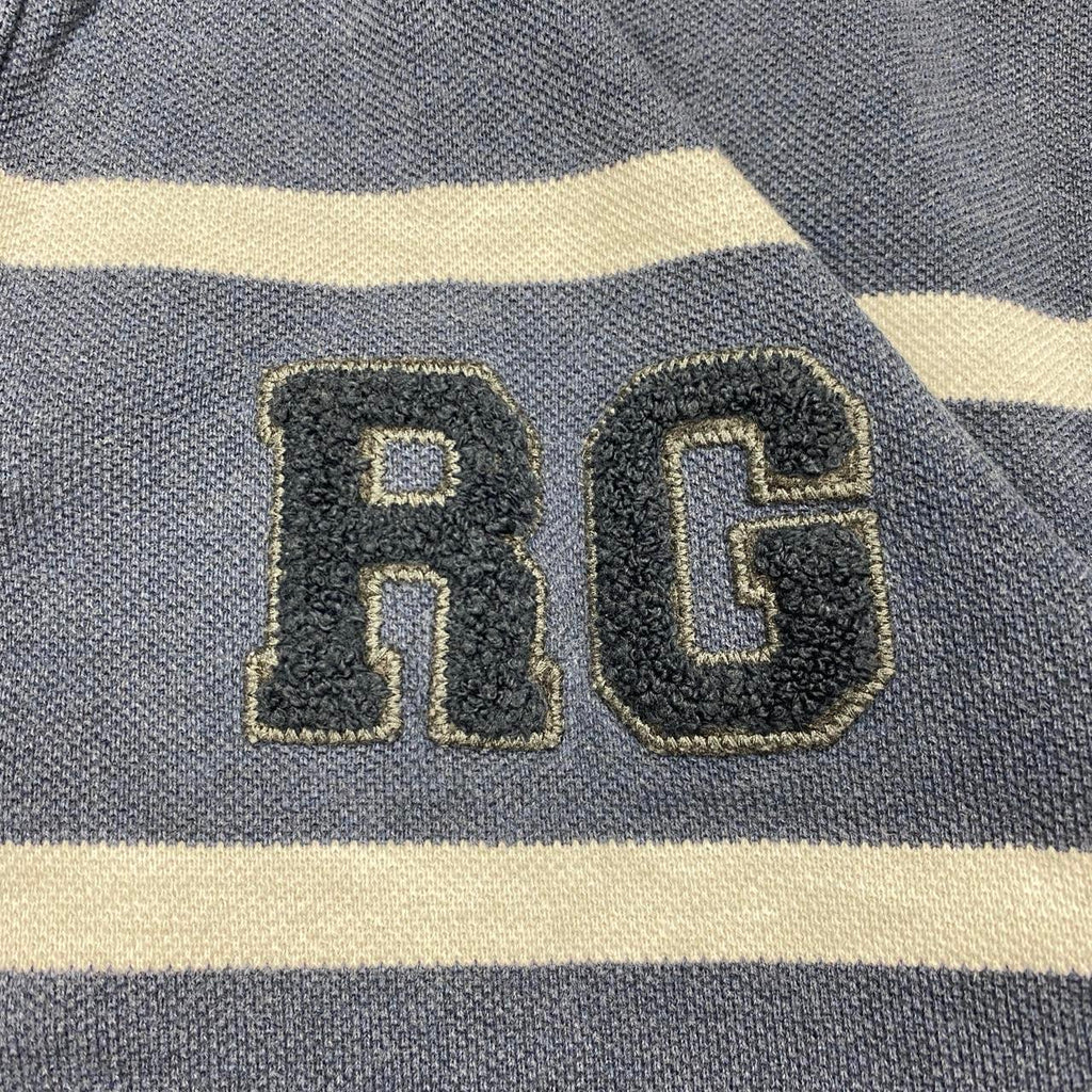Sick Rodd n Gunn embroidered striped polo, fits M mens best