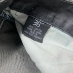 Sick 2000s Y2K washed black/ grey straight cut/ bootcut jeans, measures 37W x 28.5L