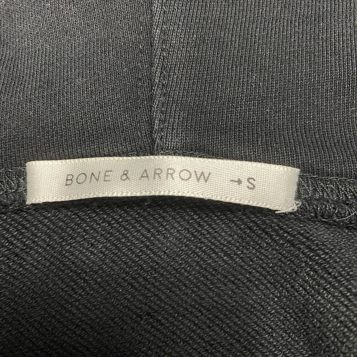 Insane Bone & Arrow Y2K double zipper black hoodie, fits M mens or L womens best