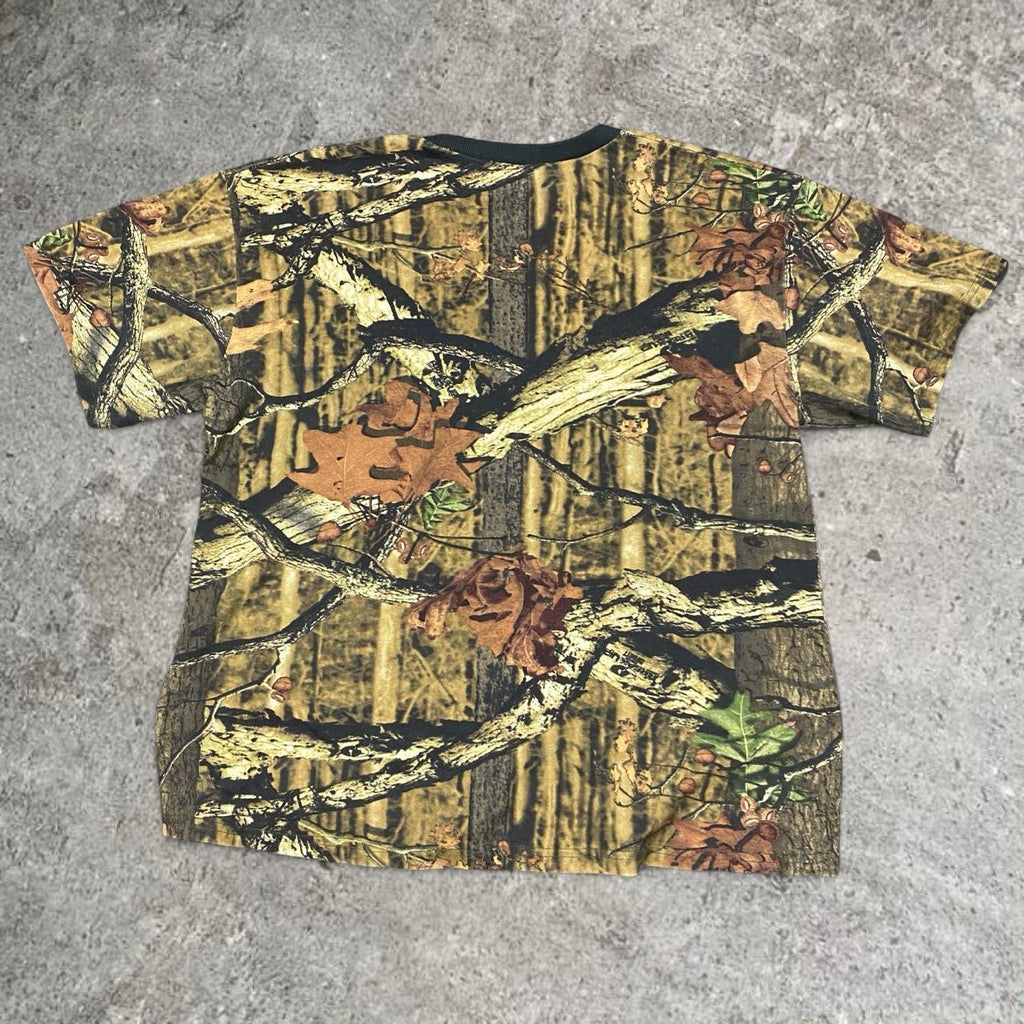 Sick real tree camo boxy tee, fits XL mens best