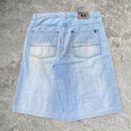 Sick 2000s washed southpole jorts, 39W x 15L