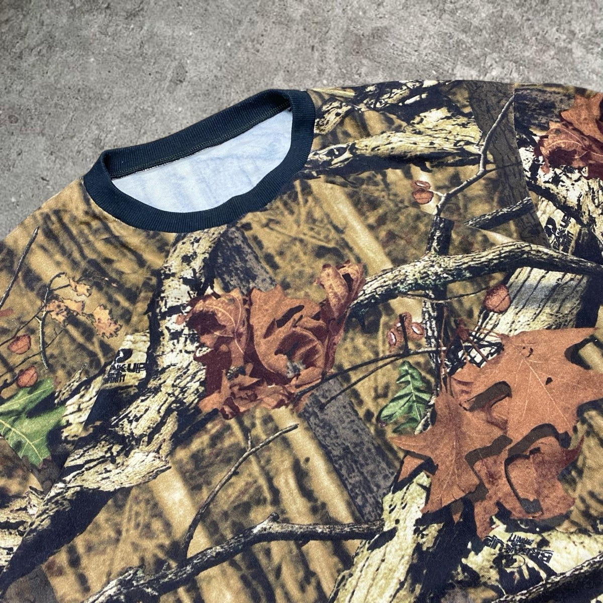 Sick real tree camo boxy tee, fits XL mens best