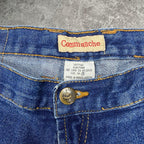 Sick 2000s Commanche straight cut washed jeans, measures 36W x 31L