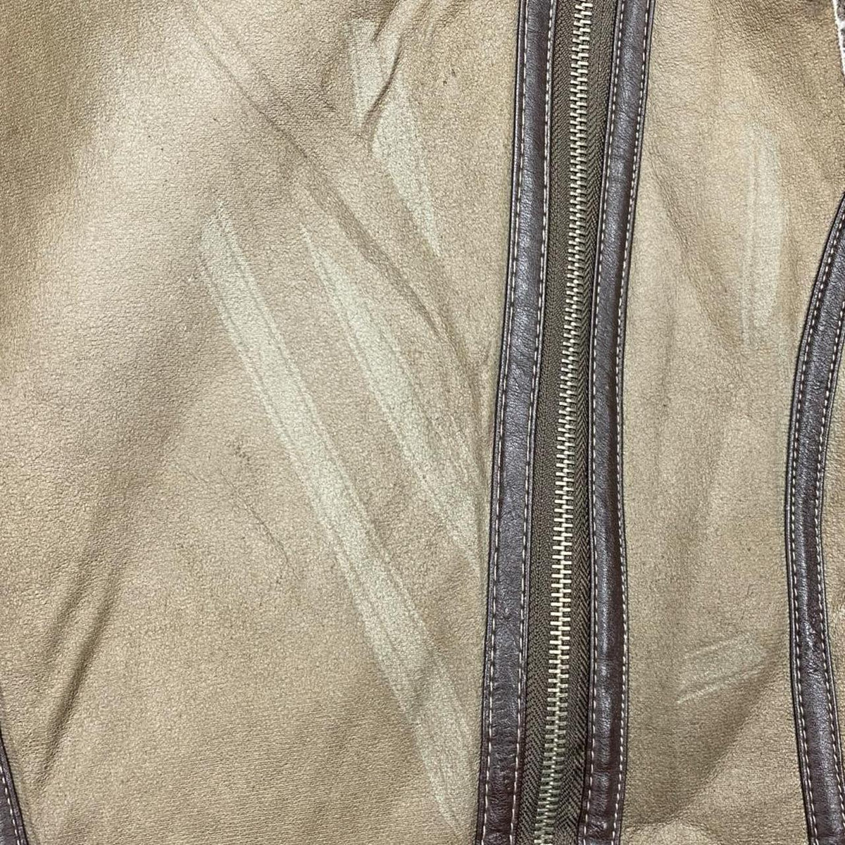 Sick vintage Glassons sherpa lined hooded detailed vest, fits M womens best