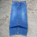 Sick 2000s Commanche straight cut washed jeans, measures 36W x 31L