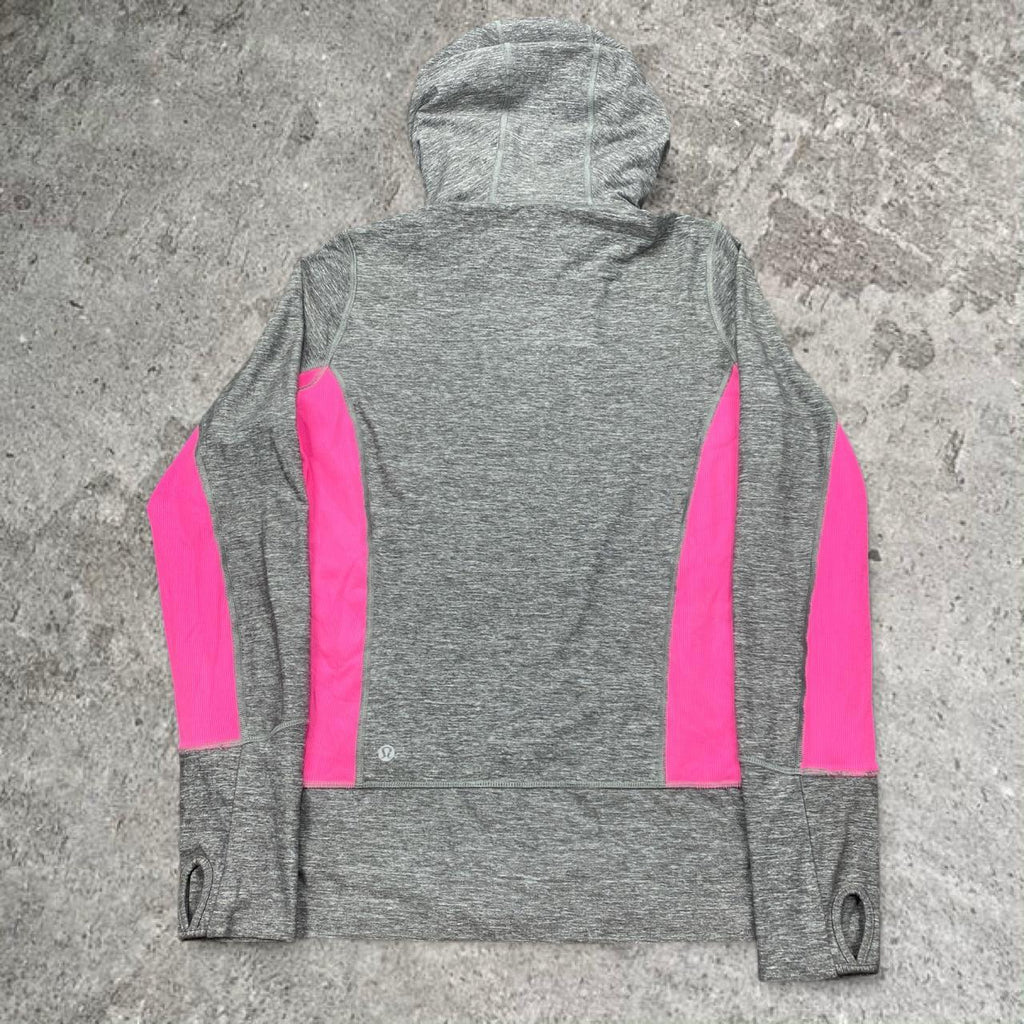 Cute OG Lululemon zip up active hood, fits M/L — refer to measurements pictured