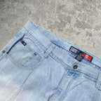 Sick 2000s washed southpole jorts, 39W x 15L