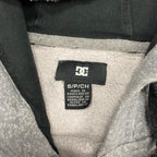 Sick 2000s DC embroidered grey hoodie, fits S mens best