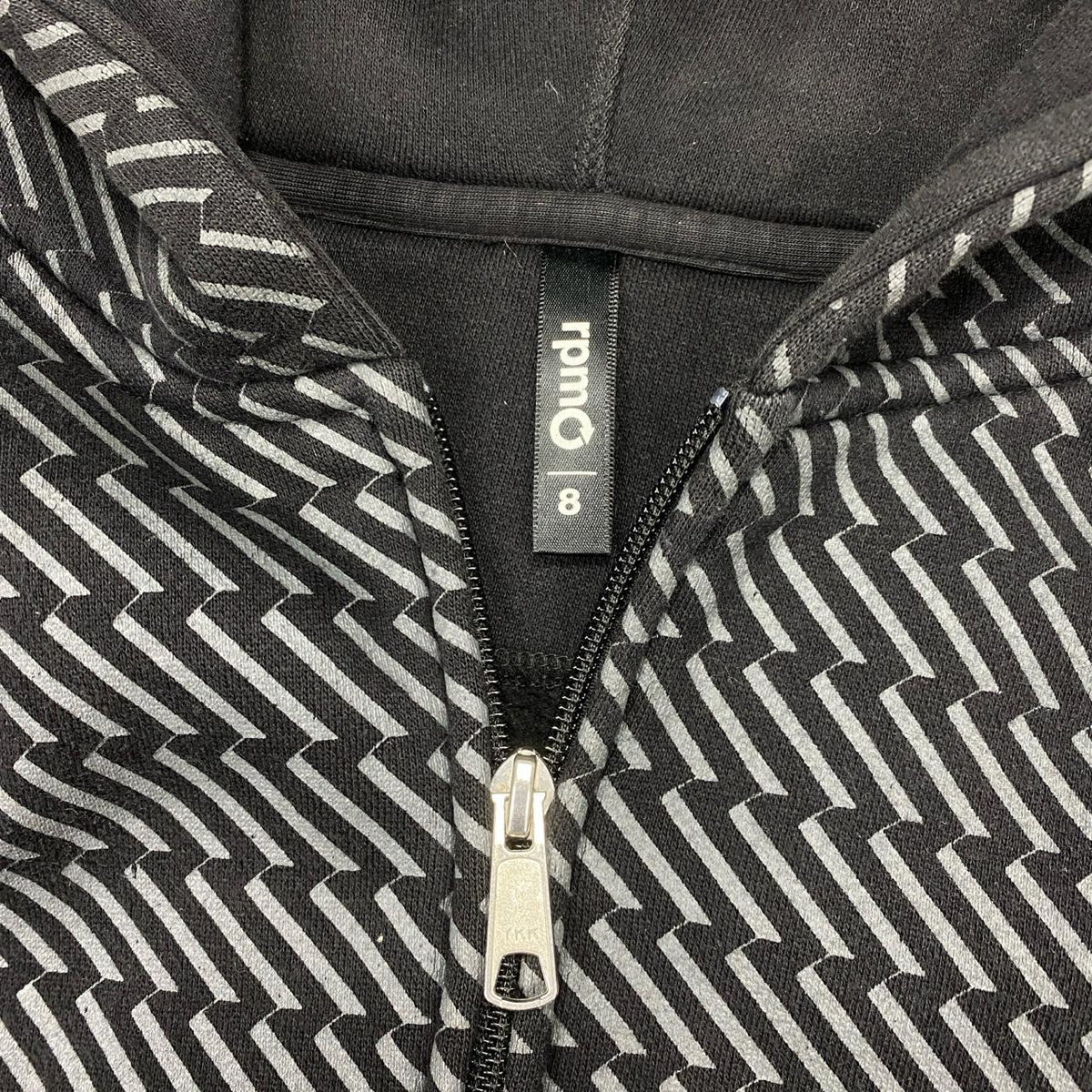 Sick gradient Y2K RPM hoodie, tagged 8 womens, measurements 📸📏