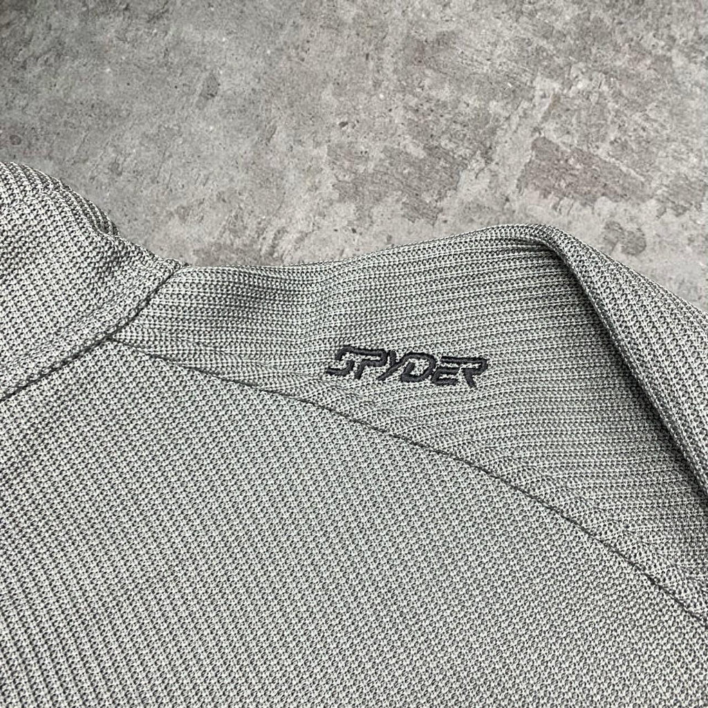 Sick Y2K 2000s Spyder embroidered quarter zip midlayer, fits XS/S womens best