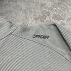 Sick Y2K 2000s Spyder embroidered quarter zip midlayer, fits XS/S womens best