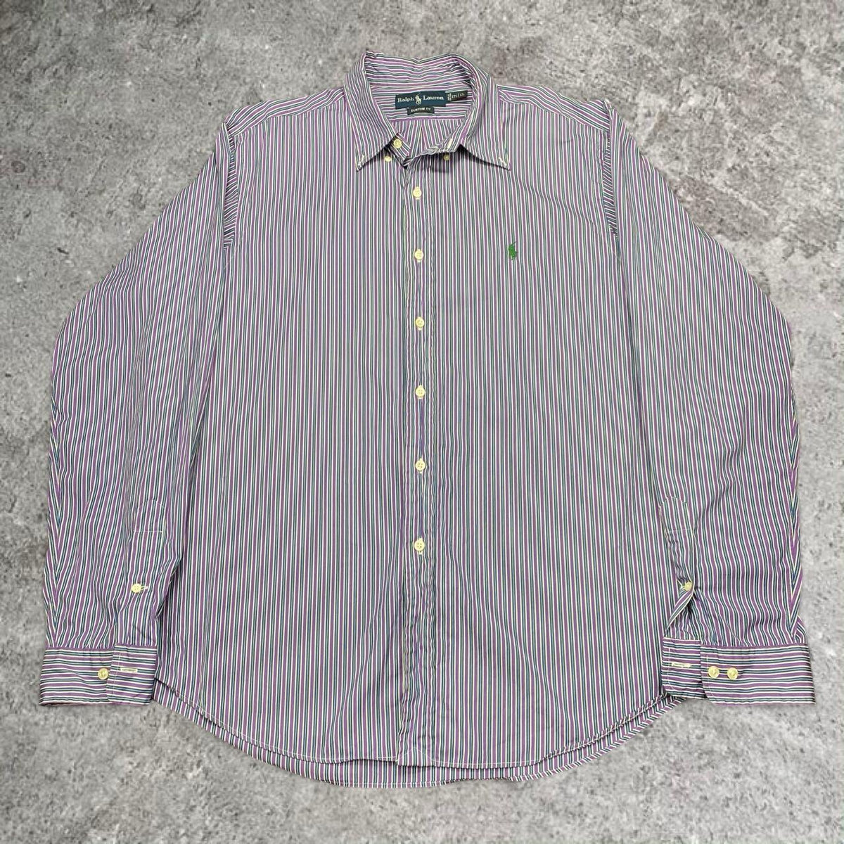 Lovely vintage Ralph Lauren embroidered shirt, fits XL mens best