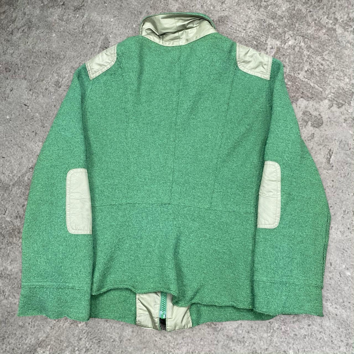 Lovely vintage pure wool SALT zip up, tagged M