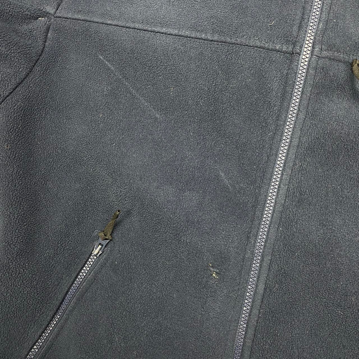 Sick vintage navy Kathmandu embroidered Altica zip up thick fleece, fits L/XL mens best