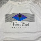 Vintage 90s Venice Beach California boxy tee, fits L mens best