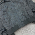 Cute 2000s Max textured zip up black jacket, tagged size 6
